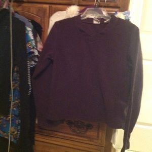 Natural reflections Sweater Small burgundy/.